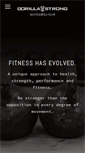 Mobile Screenshot of gorilla-strong.com